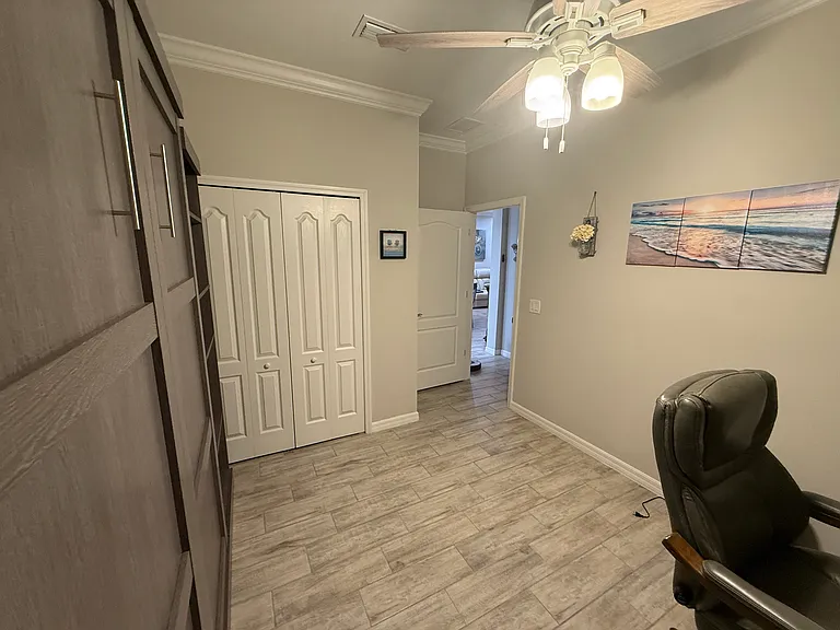 Bedroom #2 - Murphy bed on left