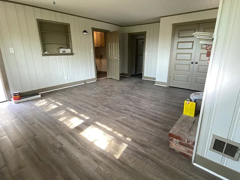 3rd bedroom (has private entrance, fireplace and bathroom, as well as patio access from room)