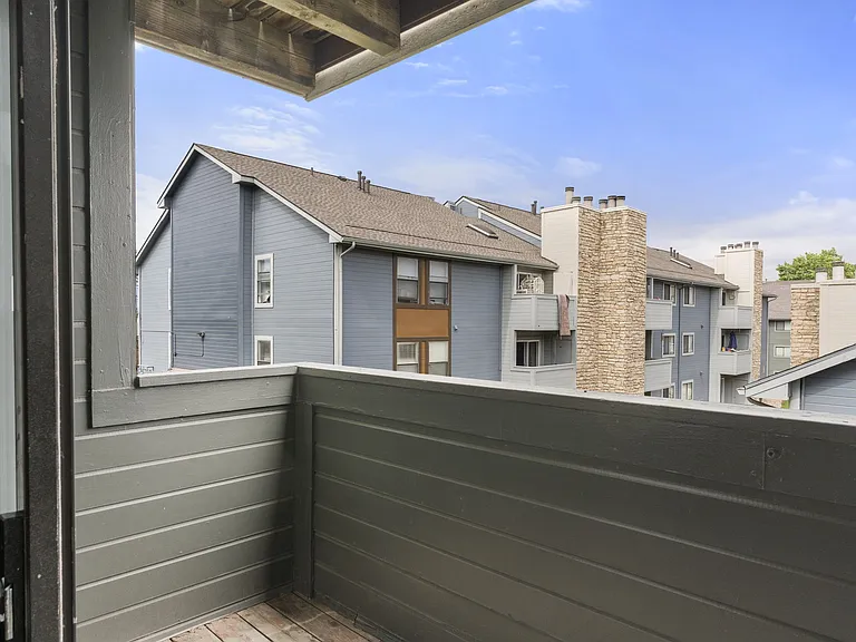 Private Balcony at Hilltop View Apartments