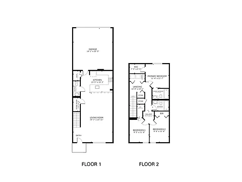 Floor plan SCARLET OAK