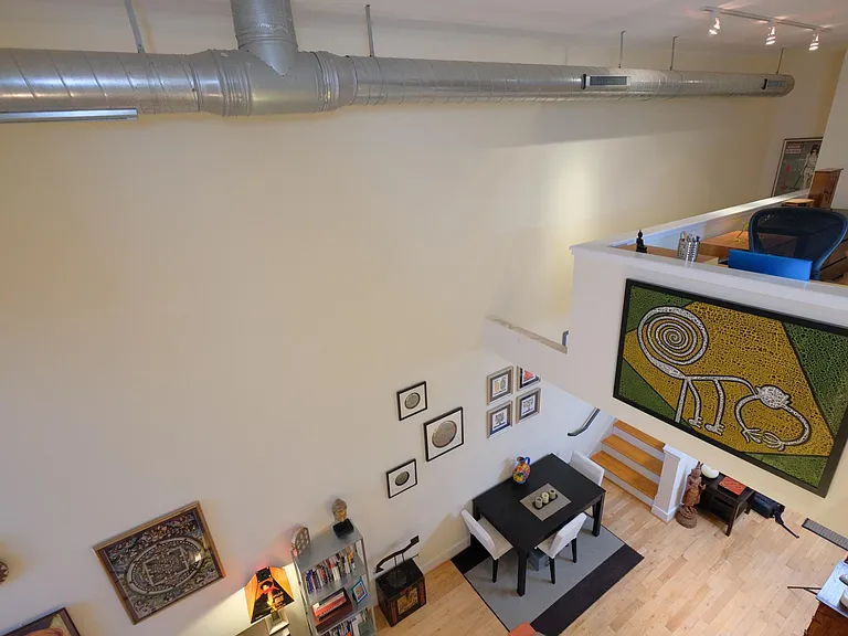 View from upstairs