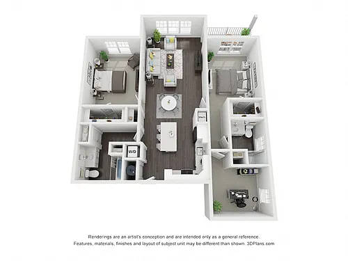Floor plan 2BB