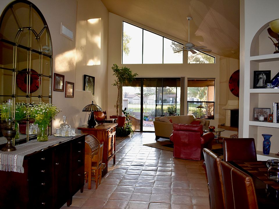 Living and dining rooms