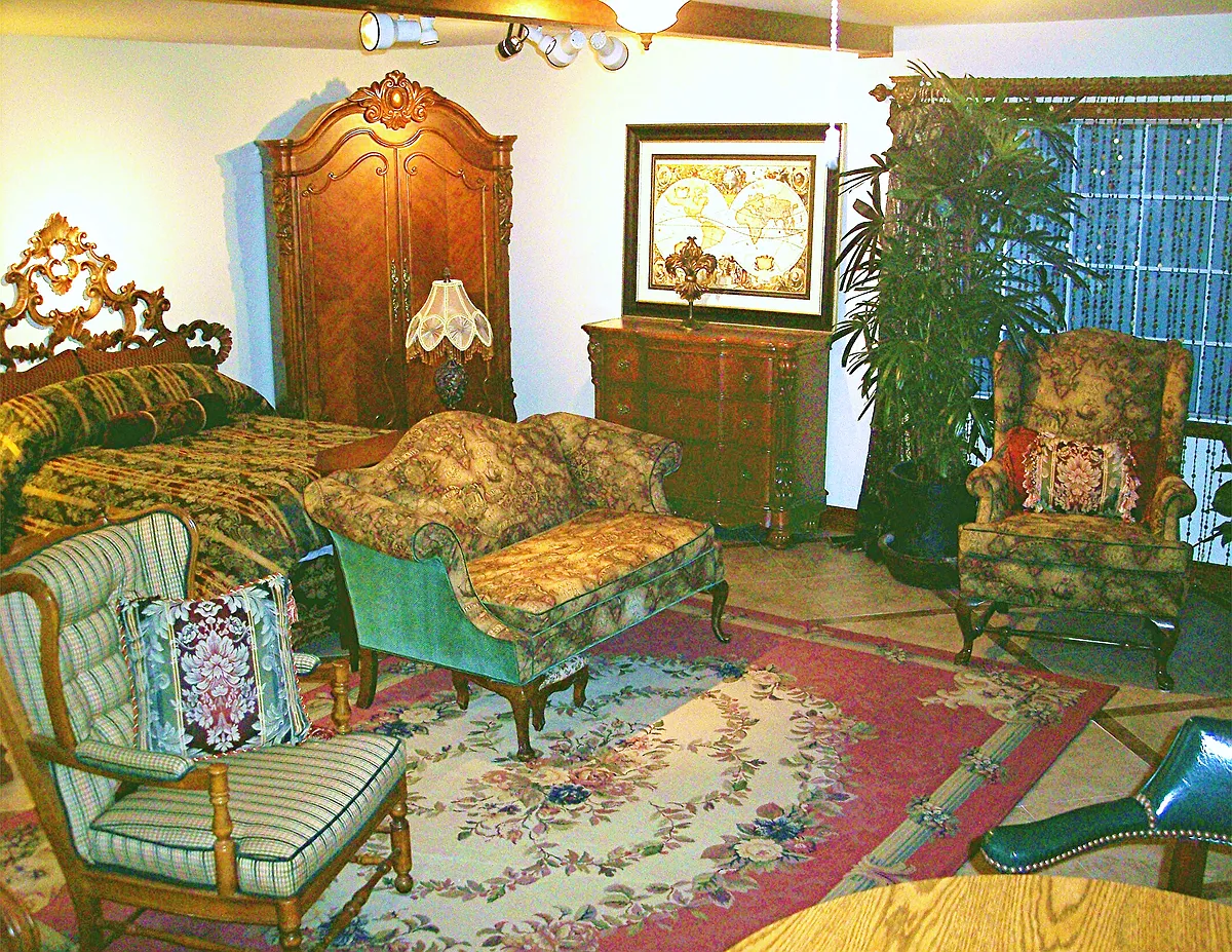 How Main Area Looks Furnished - 3325 Harbor Blvd #1/2