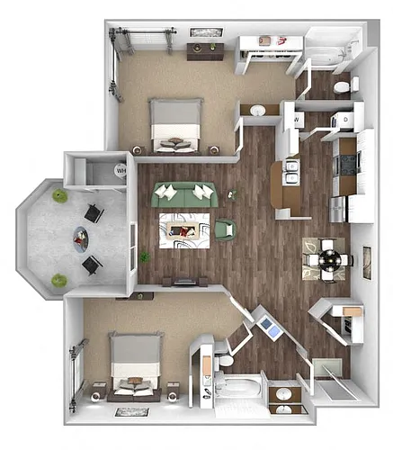 Floor plan B1 (Beacon)