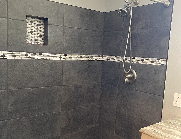 Large shower