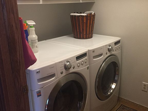 Laundry room on upper floor