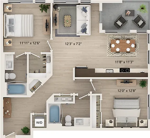 Floor plan B3