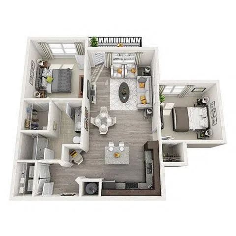 Floor plan B1