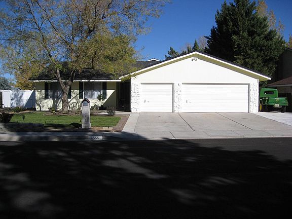 Three car garage with RV parking