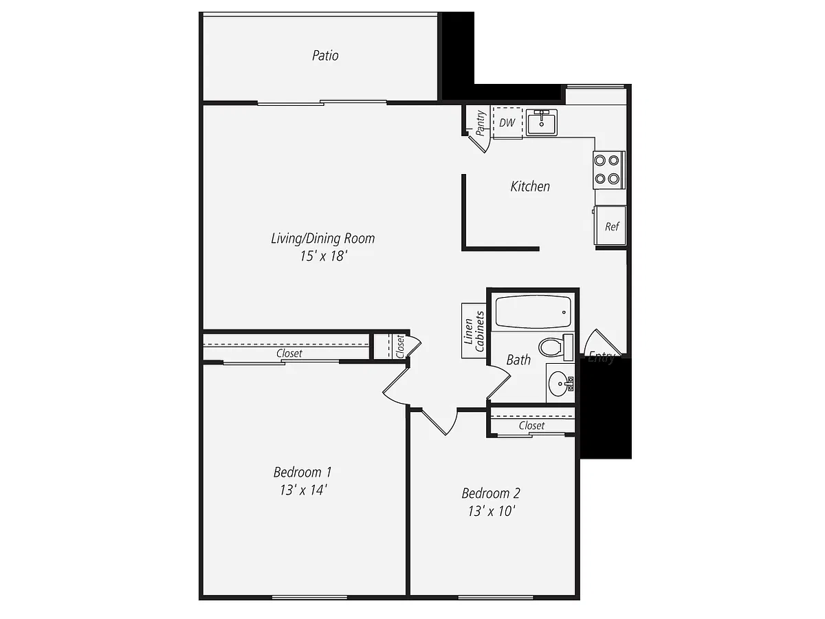 Floor plan B1