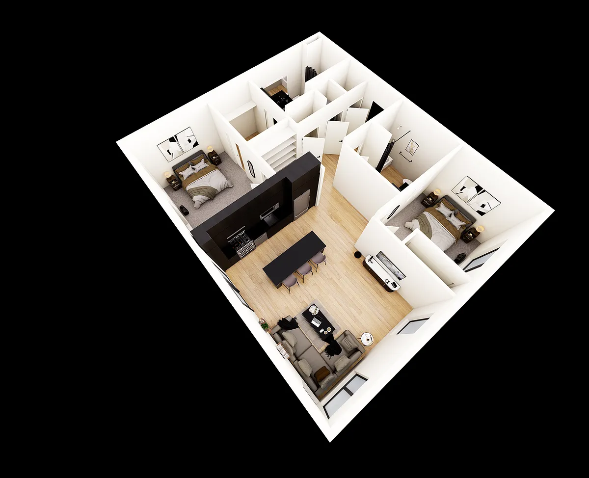 Floor plan Stanza