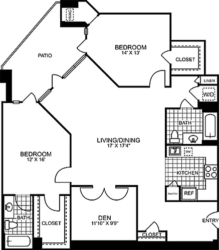 Floor plan B8Da