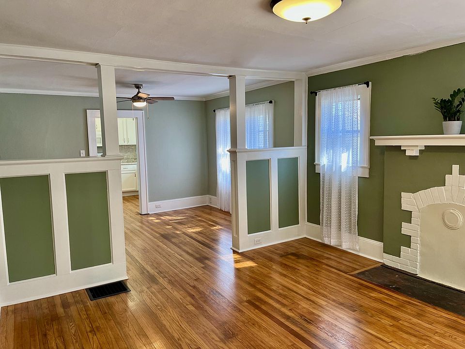 Come home to a light filled 1920s bungalow with great architectural details and newly refinished original hardwood flooring.