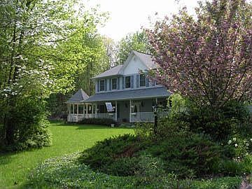Nestled in trees