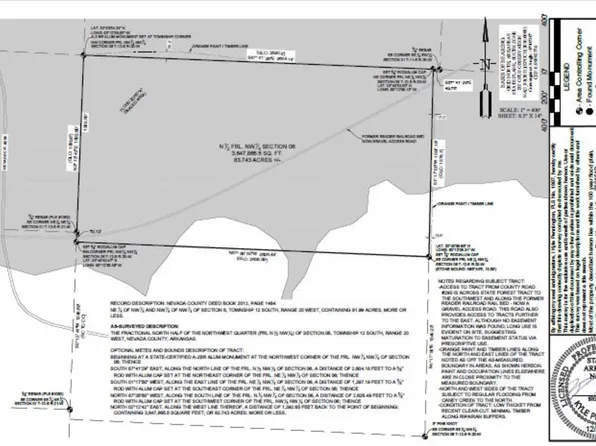 Nevada County S 6 12 #T-r-20, Prescott, AR 71857
