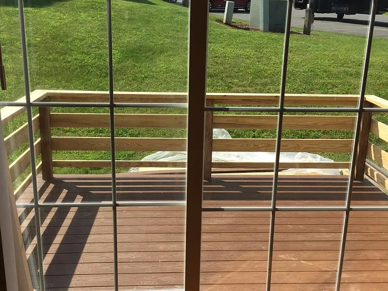 Back deck