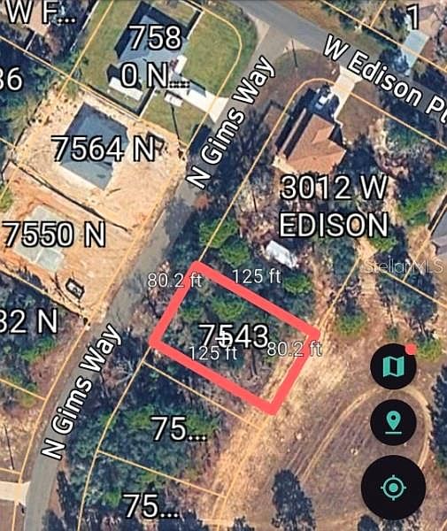 1st image of 7543 N Gims Way Lot 3