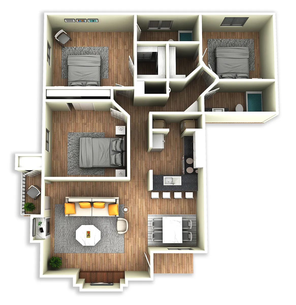Floor plan C1