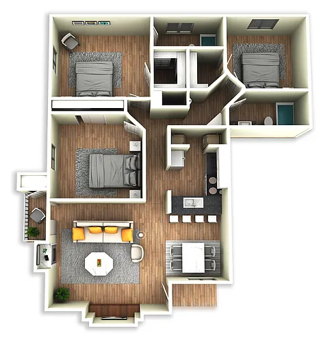 Floor plan C1