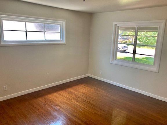 One of three bedrooms.