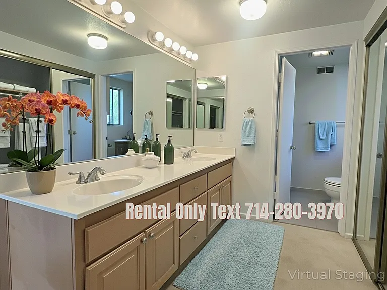 Enhanced photo of 30242 Via Borica. Master bathroom with ample closet space