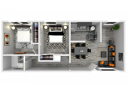 Floor plan 2X1