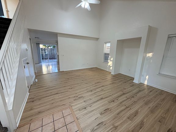 Front door entry into the living room.