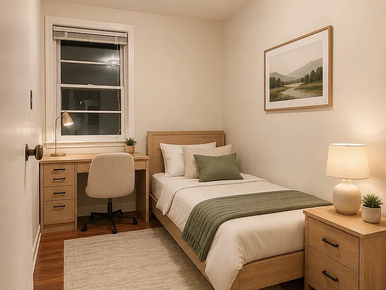 2nd bedroom (visually staged)