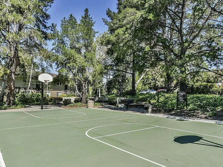 Community basketball court