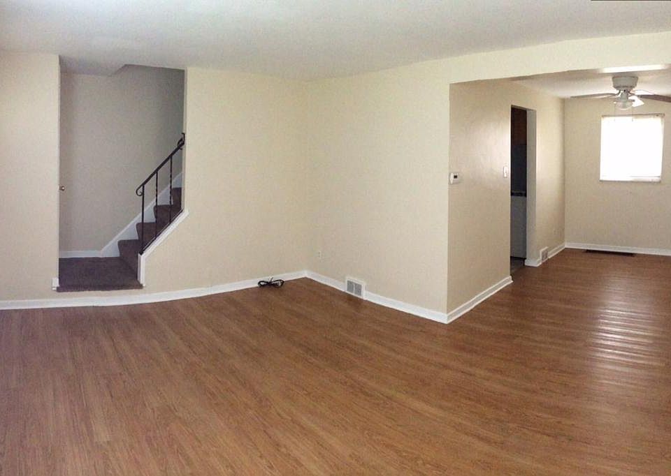 New floor, paint, blinds, and fans!