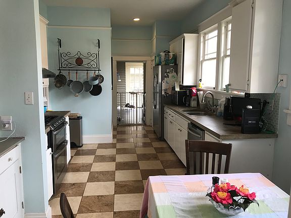Kitchen with stainless