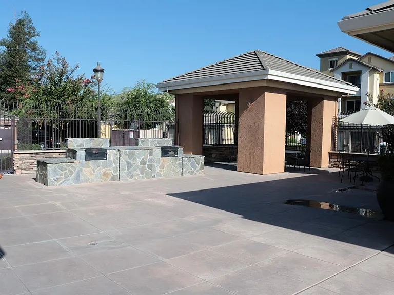 Built-in BBQ area