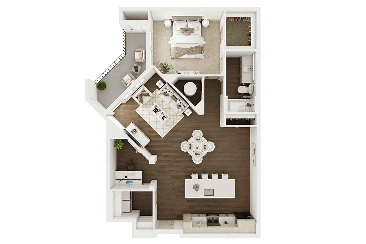Floor plan A7D