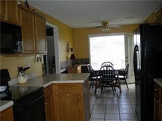 Open kitchen with great natural light