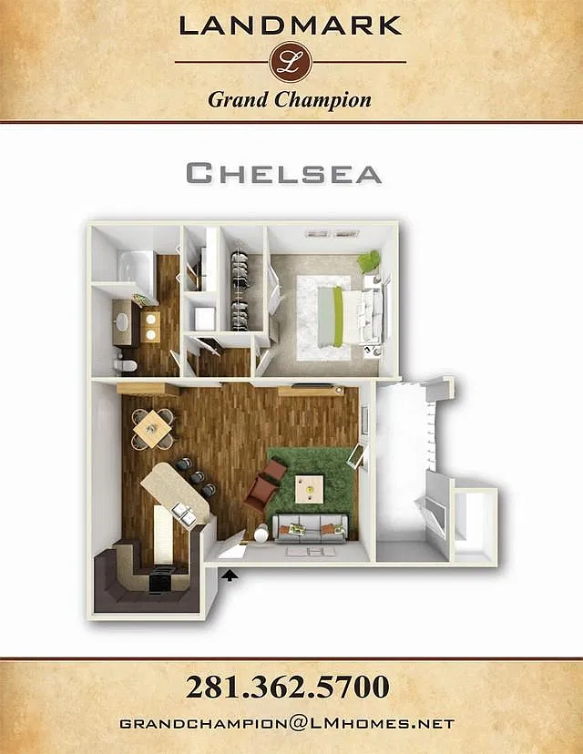 Floor plan Chelsea