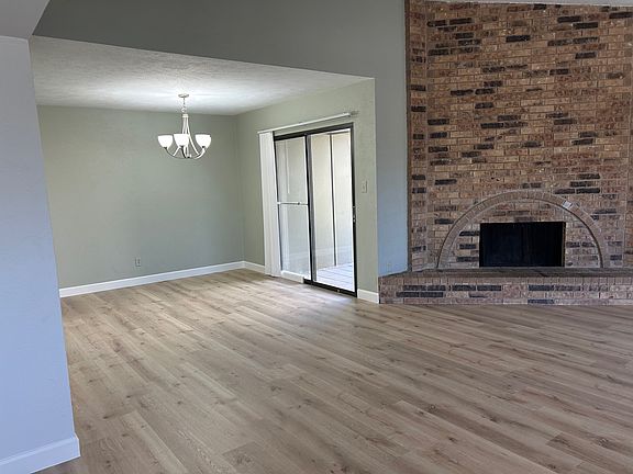 Formal dining area/living area