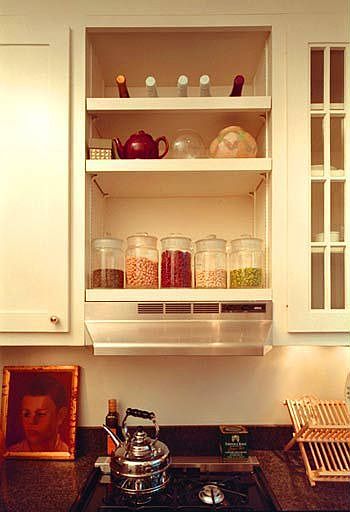 Stove and Shelves