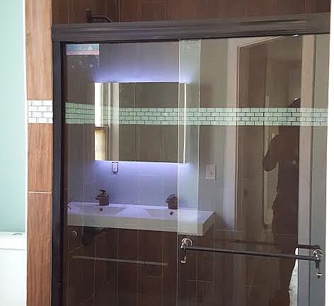 updated with glass doors