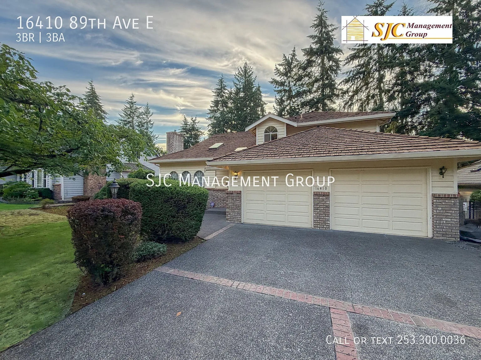 Three bedroom 2,5 bath home for rent in Gem Heights Puyallup — Photo 1
