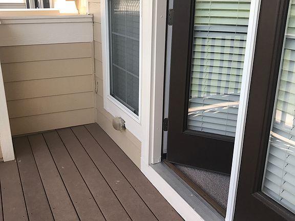 deck off of master bedroom