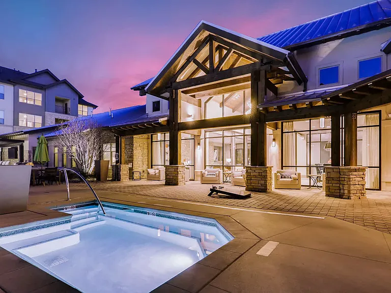 Resort Inspired Swimming Pool and Spa