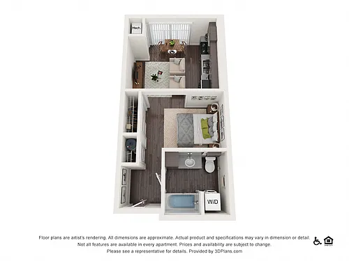 Floor plan Studio