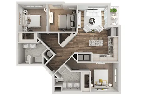Floor plan C1