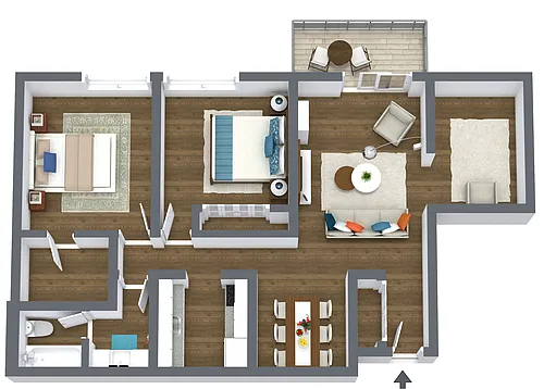 Floor plan Belvidere Signature