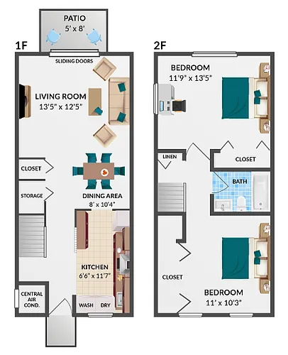 Floor plan B2THP