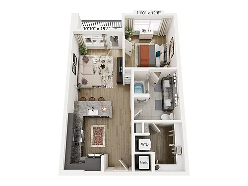 Floor plan A1