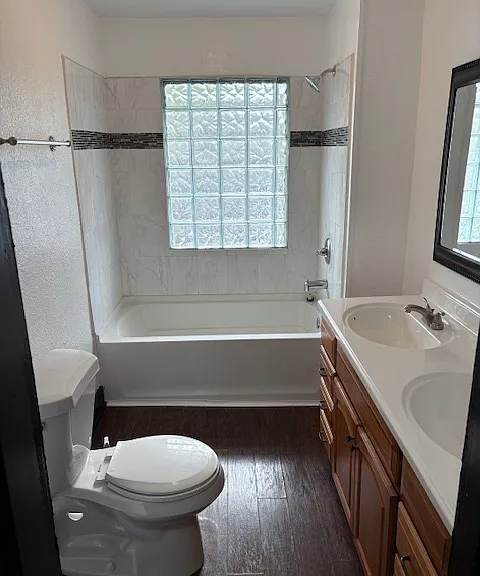 Bathroom with double sink