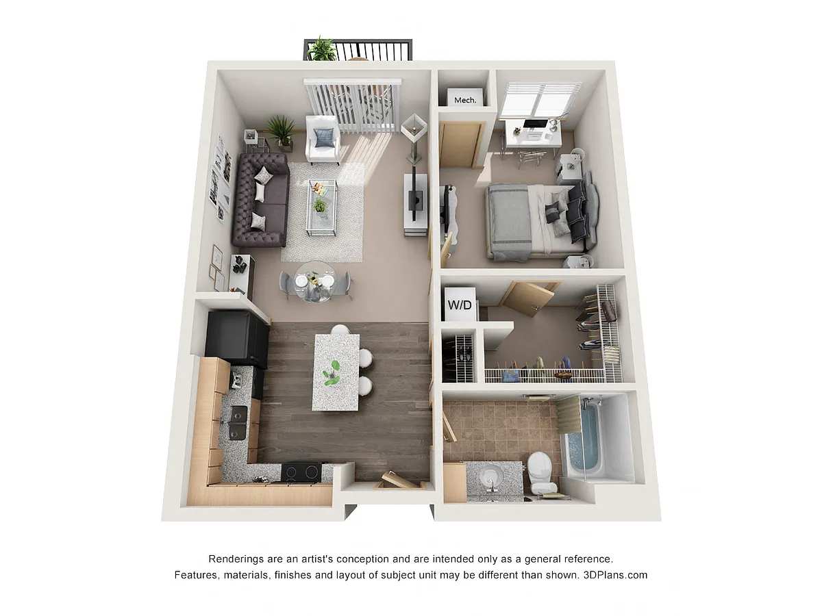 Floor plan Sunrise