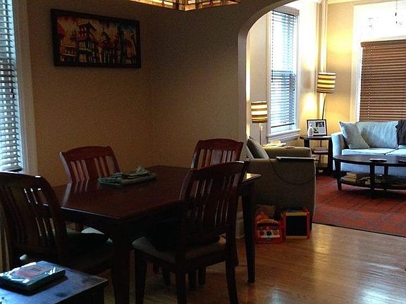 dining room into living room